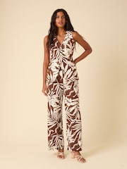 Nobodys Child Brown Longline Waistcoat - Image 1 of 6