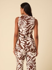 Nobodys Child Brown Longline Waistcoat - Image 2 of 6