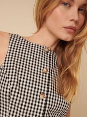 Nobodys Child Black Theo Waistcoat Slash Neck - Image 5 of 5
