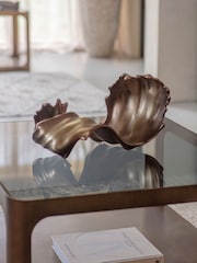 Libra Interiors Bronze Montrose Decorative Scroll Sculpture 50 x 28cm - Image 1 of 7