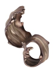 Libra Interiors Bronze Montrose Decorative Scroll Sculpture 50 x 28cm - Image 4 of 7