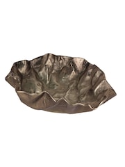 Libra Interiors Bronze Large Lowe Cast Aluminium Bowl 43cm - Image 5 of 6