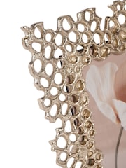 Libra Interiors Gold Miel Cast Aluminium Photo Frame - Image 6 of 6