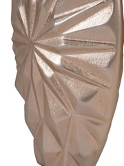 Libra Interiors Gold Hatton Cast Aluminium Vase 32cm - Image 5 of 6