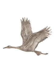 Libra Interiors Gold Crane Trio Cast Aluminium Wall Art - Image 6 of 6