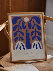Paper Collective Blue Beige Brown Marchita - Image 1 of 2