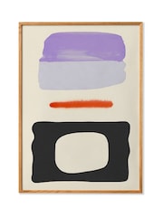 Paper Collective Black White Three Shapes Wall Art - Image 2 of 3