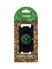 Tikkers Green Minecraft Black Silicon Strap Watch - Image 2 of 4