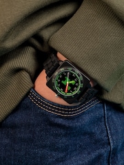 Tikkers Green Minecraft Black Silicon Strap Watch - Image 4 of 4