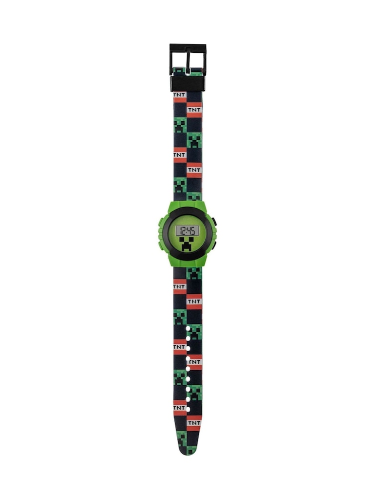 Tikkers Green Minecraft Digital Watch - Image 1 of 2