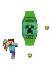 Tikkers Green Minecraft Silicon Strap Watch - Image 4 of 6