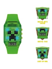 Tikkers Green Minecraft Silicon Strap Watch - Image 5 of 6