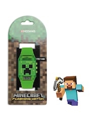 Tikkers Green Minecraft Silicon Strap Watch - Image 6 of 6