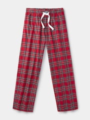 Aubin Red Edward Louge 100% Cotton Joggers - Image 3 of 4