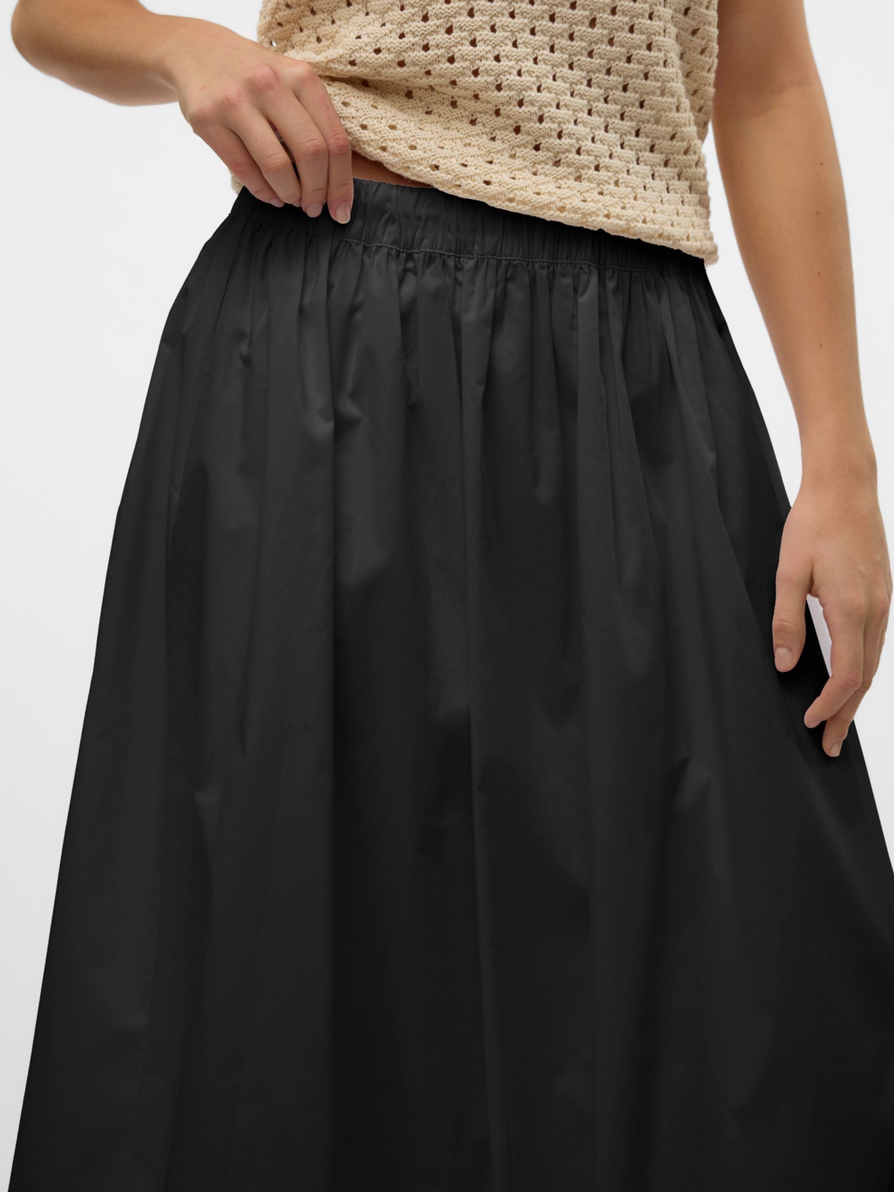 Buy VERO MODA Black Bubble Hem Puffball Midi Skirt from Next USA