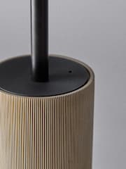 The Set Beige Toilet Roll Holder and Brush Set - Image 2 of 3