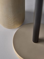 The Set Beige Toilet Roll Holder and Brush Set - Image 3 of 3