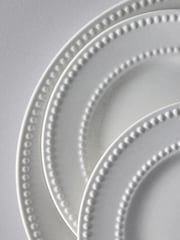 The Set 16 Piece White Bobble Dinner and Mugs Set - Image 5 of 6