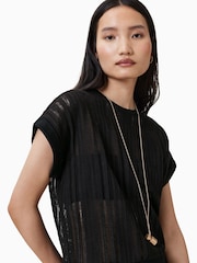 AllSaints Giana Crochet Tank - Imagem 2 de 6