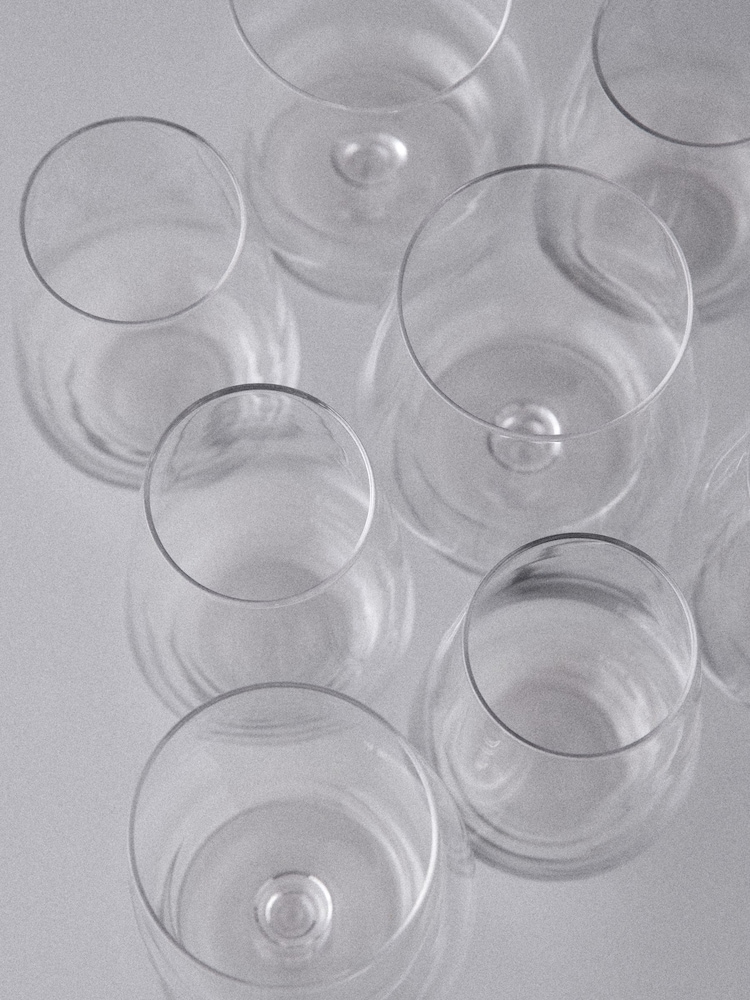 The Set 8 Pack Clear Wine Glasses and Tumbler Set - Image 4 of 4 The Set 8 Pack Clear Wine Glasses and Tumbler Set - Image 4 of 4