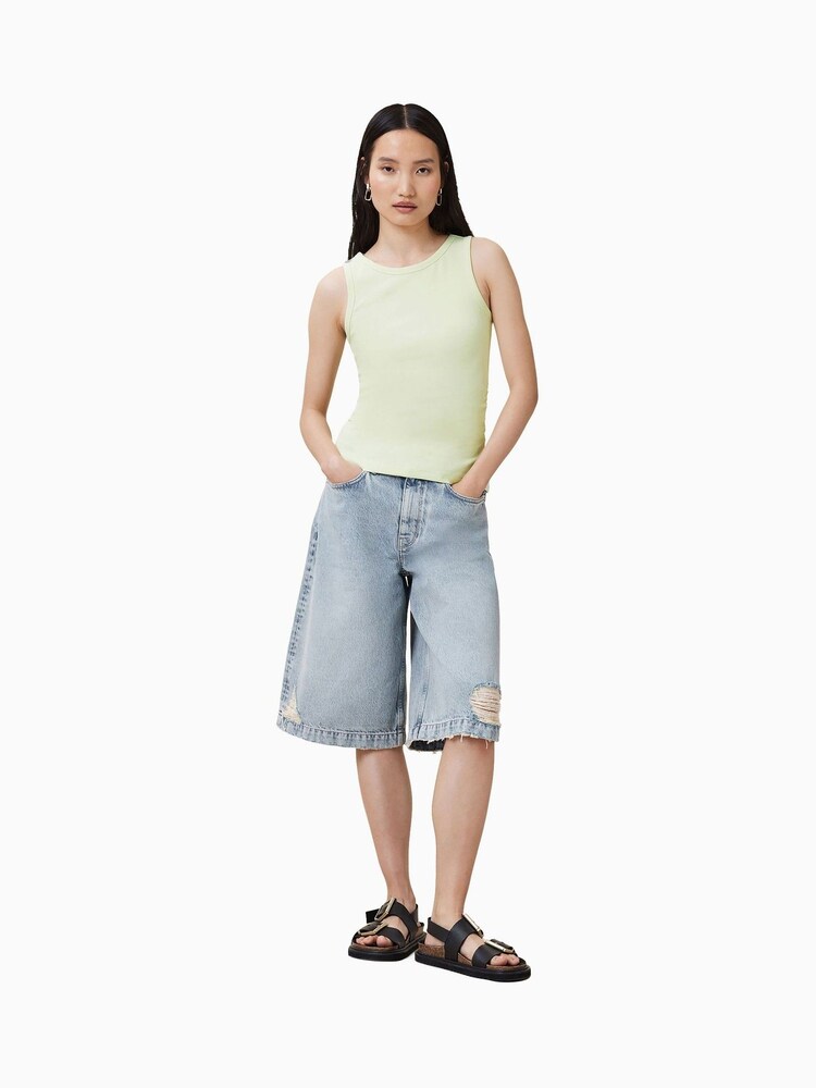 AllSaints Green Katarina Tank - Image 4 of 7