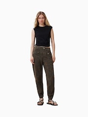 AllSaints Green Val Trousers - Image 4 of 7