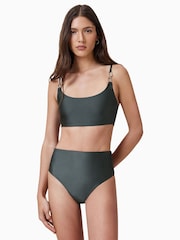 AllSaints Green Talaria Bikini Bottoms - Image 1 of 7