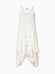 AllSaints White Cavarly Mini Dress - Image 9 of 9
