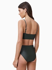 AllSaints Green Talaria Bikini Top - Image 2 of 7