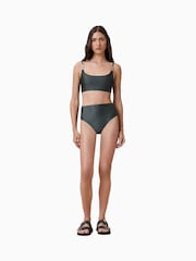 AllSaints Green Talaria Bikini Top - Image 5 of 7