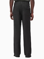 AllSaints Black 100% Organic Cotton Talbot Trousers - Image 5 of 8
