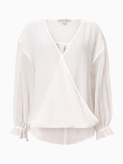 AllSaints White Penny Top - Image 8 of 8