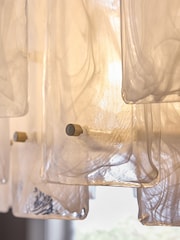 White Siena Chandelier - Image 4 of 7