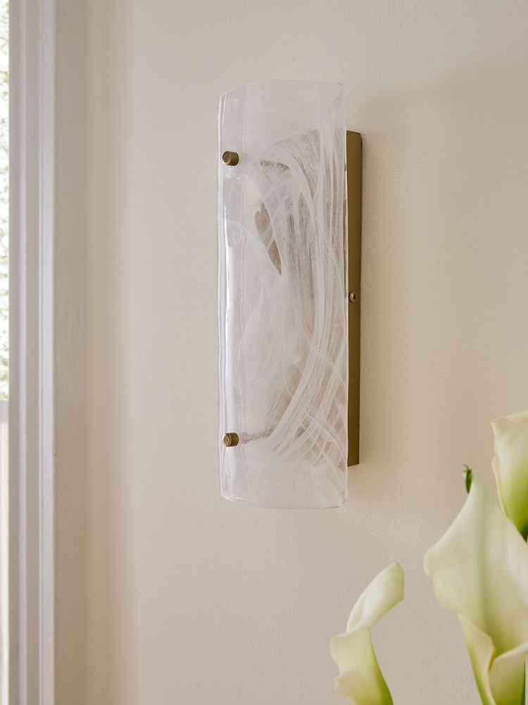 White Siena Wall Light - Image 2 of 5