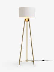 Brass Hudson Floor Lamp - Image 1 of 2
