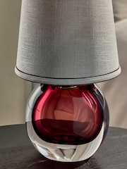 Red Beaumont Rechargeable Wireless Table Lamp - Image 5 of 7
