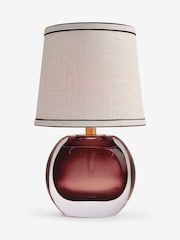 Red Beaumont Rechargeable Wireless Table Lamp - Image 7 of 7