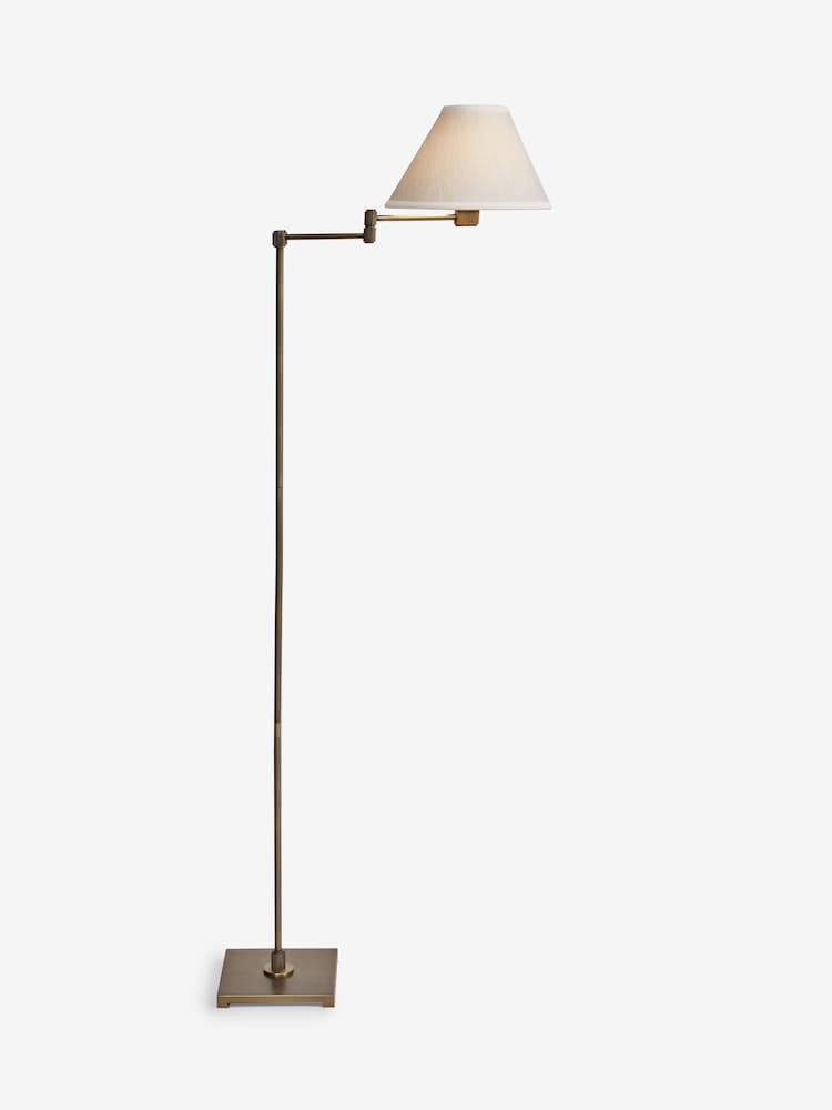Brass Kempton Cordless Swing Arm Floor Lamp - Image 8 of 8 Brass Kempton Cordless Swing Arm Floor Lamp - Image 8 of 8