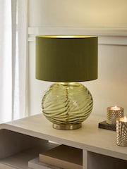 Green Ava Rechargeable Wireless Table Lamp - Image 1 of 6