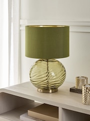 Green Ava Rechargeable Wireless Table Lamp - Image 2 of 6