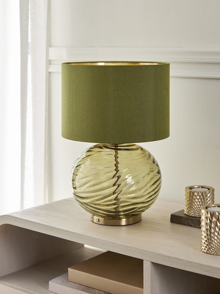 Green Ava Rechargeable Wireless Table Lamp - Image 2 of 2 Green Ava Rechargeable Wireless Table Lamp - Image 2 of 2