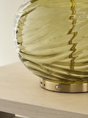 Green Ava Rechargeable Wireless Table Lamp - Image 4 of 6