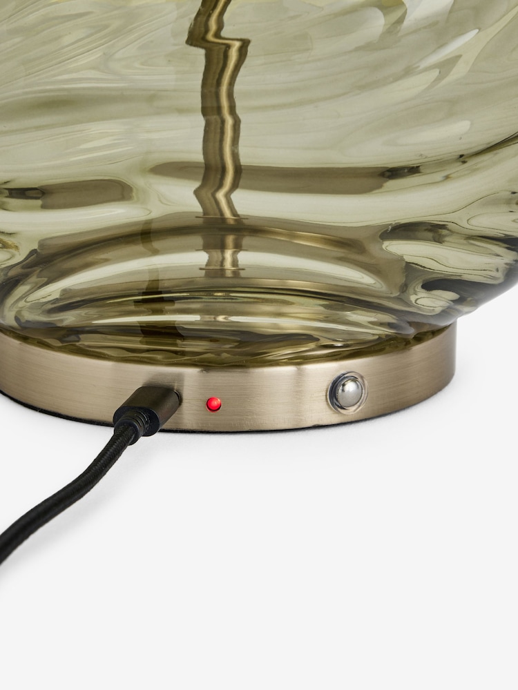 Green Ava Rechargeable Wireless Table Lamp - Image 6 of 6