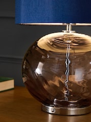 Blue Ava Rechargeable Wireless Table Lamp - Image 3 of 5