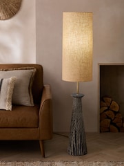 Black Amala Floor Lamp - Image 1 of 4