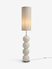 Ivory Bobble Floor Lamp - Image 5 of 5