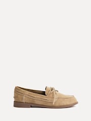 لون طبيعي - Linzi Vanish Slip-On Loafers With Lace Detailing - صورة 2 من 5