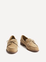 لون طبيعي - Linzi Vanish Slip-On Loafers With Lace Detailing - صورة 3 من 5