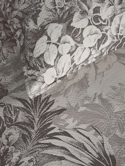 Natural Tropical Tapestry Cotton Duvet Cover and Pillowcase Set - Image 3 of 5