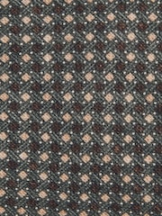 Reiss Dark Sage Multi Nicolo Micro-Square Print Tie With Wool - Image 5 of 6